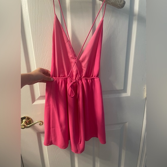 Revolve hot pink mini dress - Picture 8 of 13